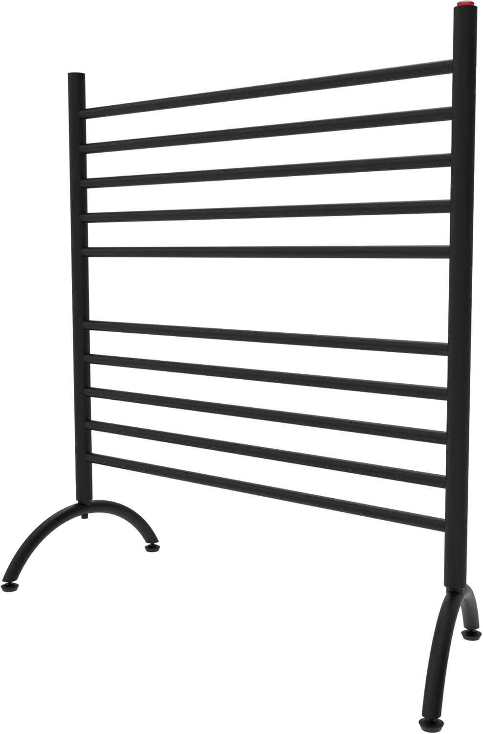 Sèche-serviettes sur pied Solo 33 po, noir mat