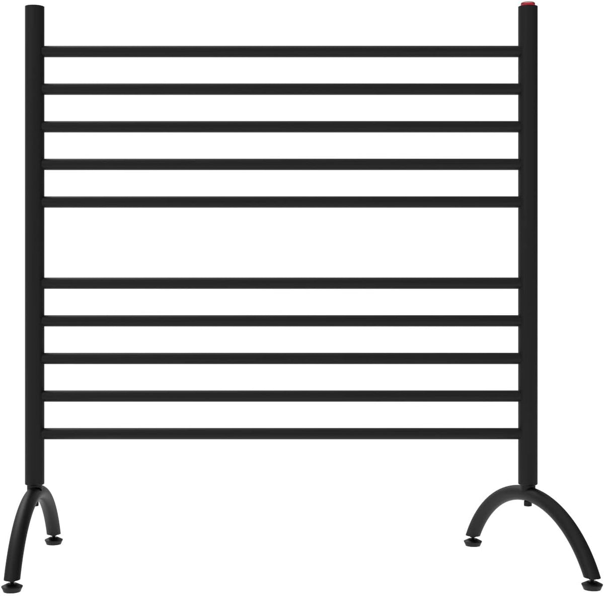 Sèche-serviettes sur pied Solo 33 po, noir mat