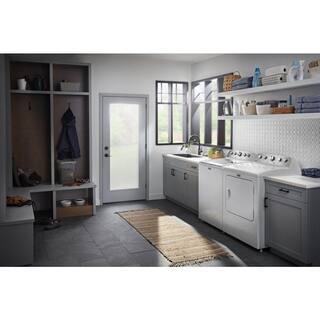 Laveuse à chargement par le haut Maytag 4,8 pi³ incluant fonction Boost de puissance supplémentaire, blanche – MVW5430MW