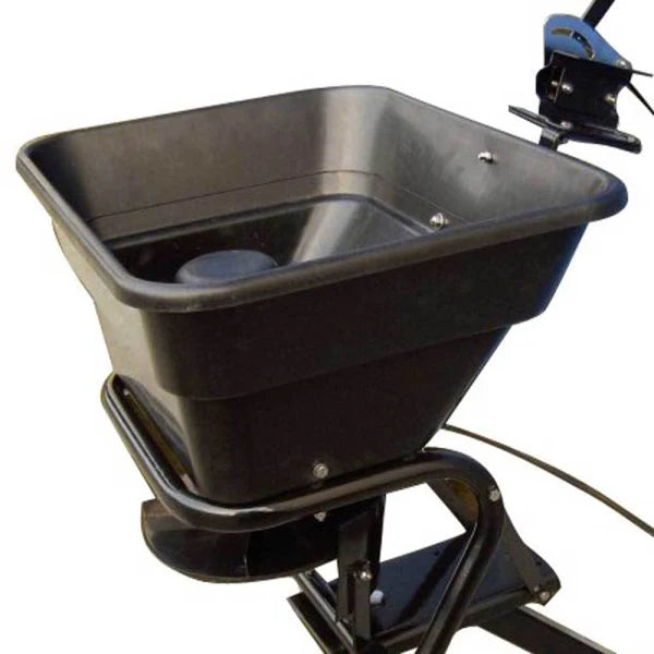 Récepteur d'attelage pour VTT 12 V, épandeur d'herbe, de semences et d'engrais de 36 kg (80 lb).
