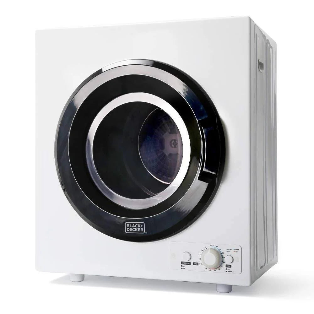 Sèche-linge portable Black+Decker 3,5 pi³ - Blanc Noir