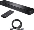 Enceinte TV Bose noire avec câble HDMI 2.0 haute vitesse H&A de 3 m