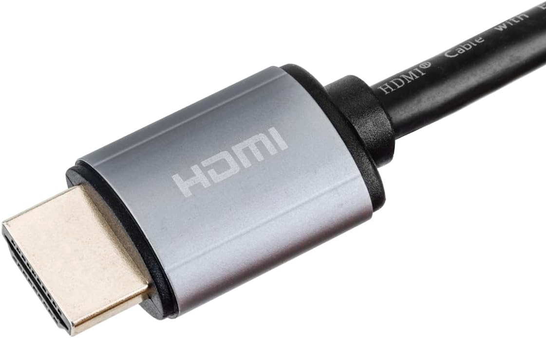 Enceinte TV Bose noire avec câble HDMI 2.0 haute vitesse H&A de 3 m